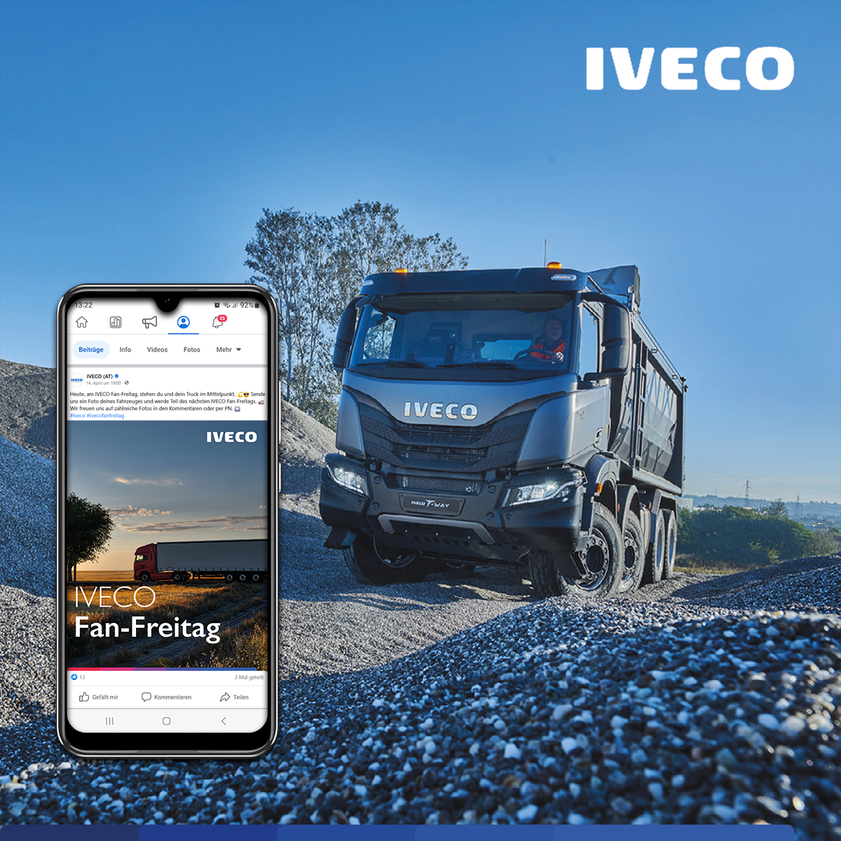 Social Media IVECO Austria CATEs digital agency