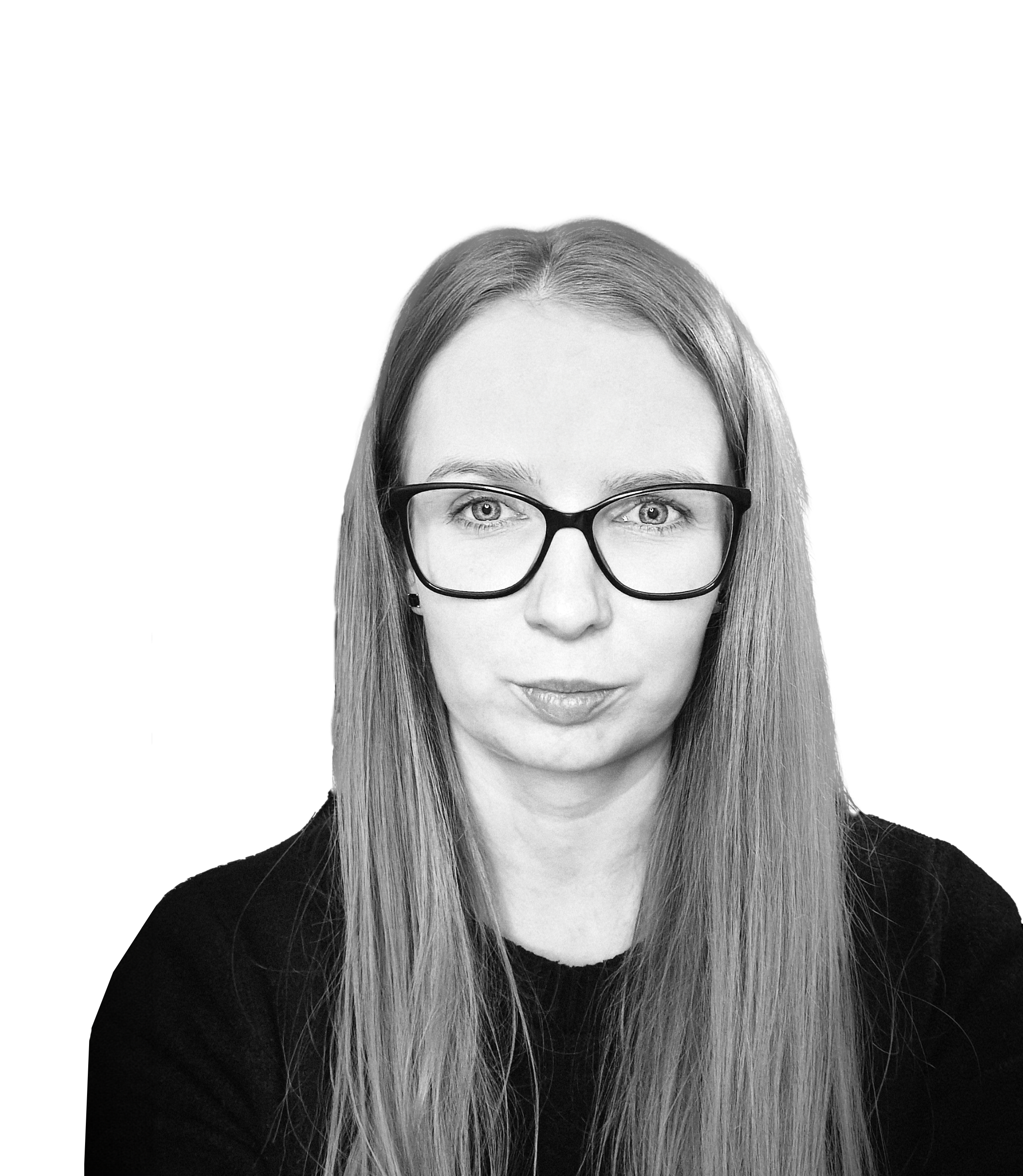 Bild_CATEs_Website Porträt Katharina schwarz weiss